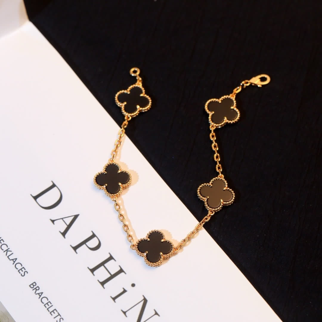 Van Cleef & Arpels Vintage Alhambra Gold Bracelet